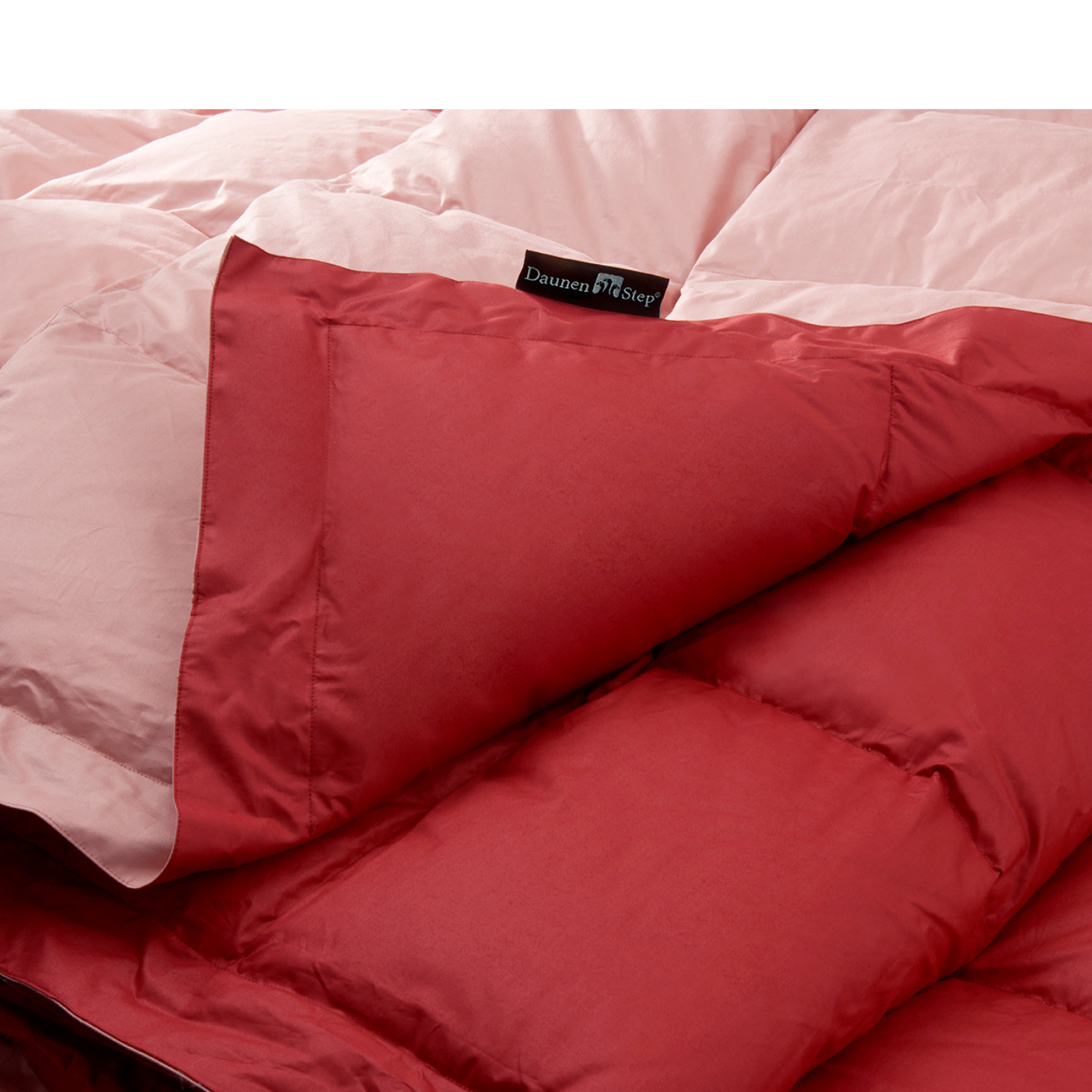 Zweifarbige Tagesdecke mit Faserfüllung (Romantica)