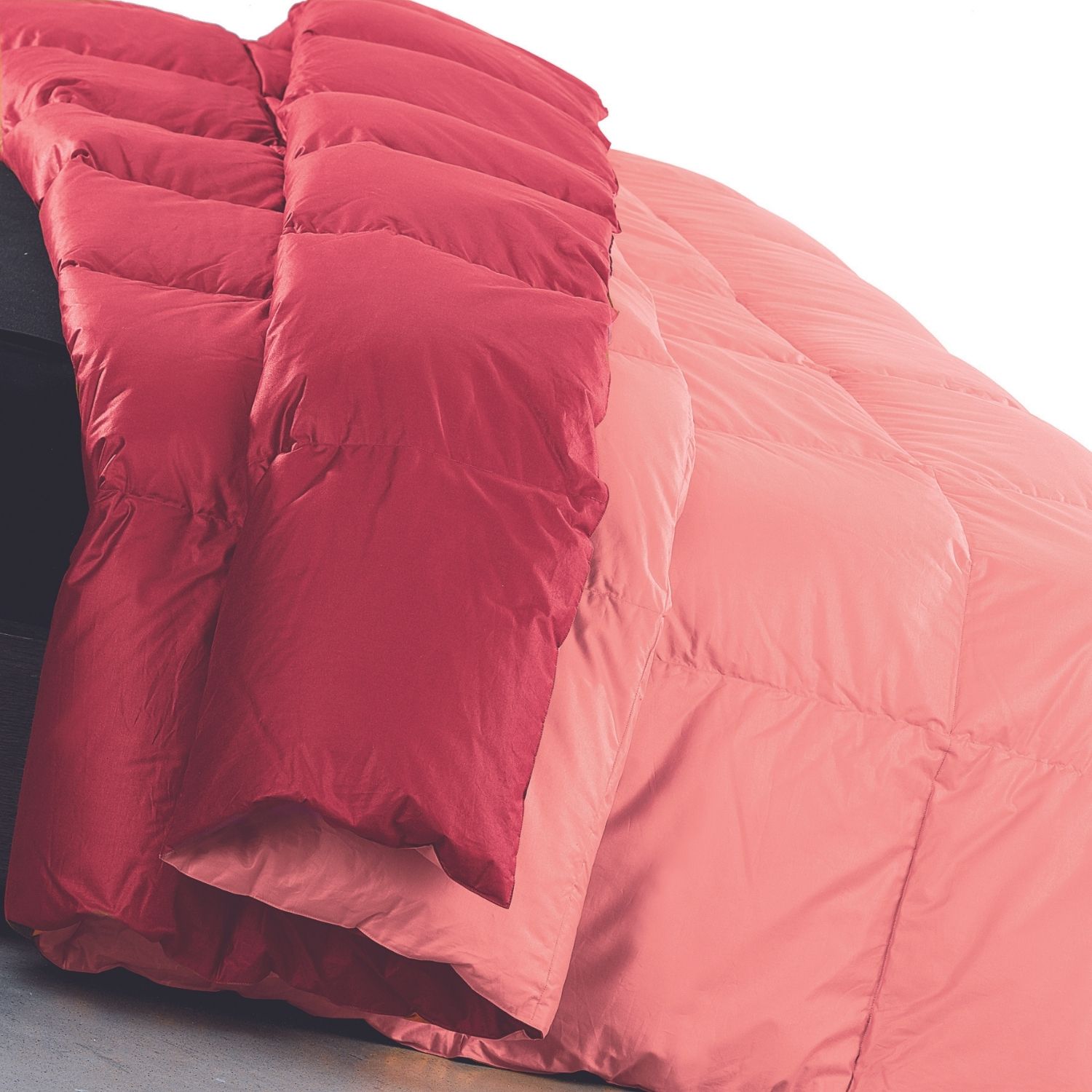 Zweifarbige Tagesdecke mit Faserfüllung (Romantica)