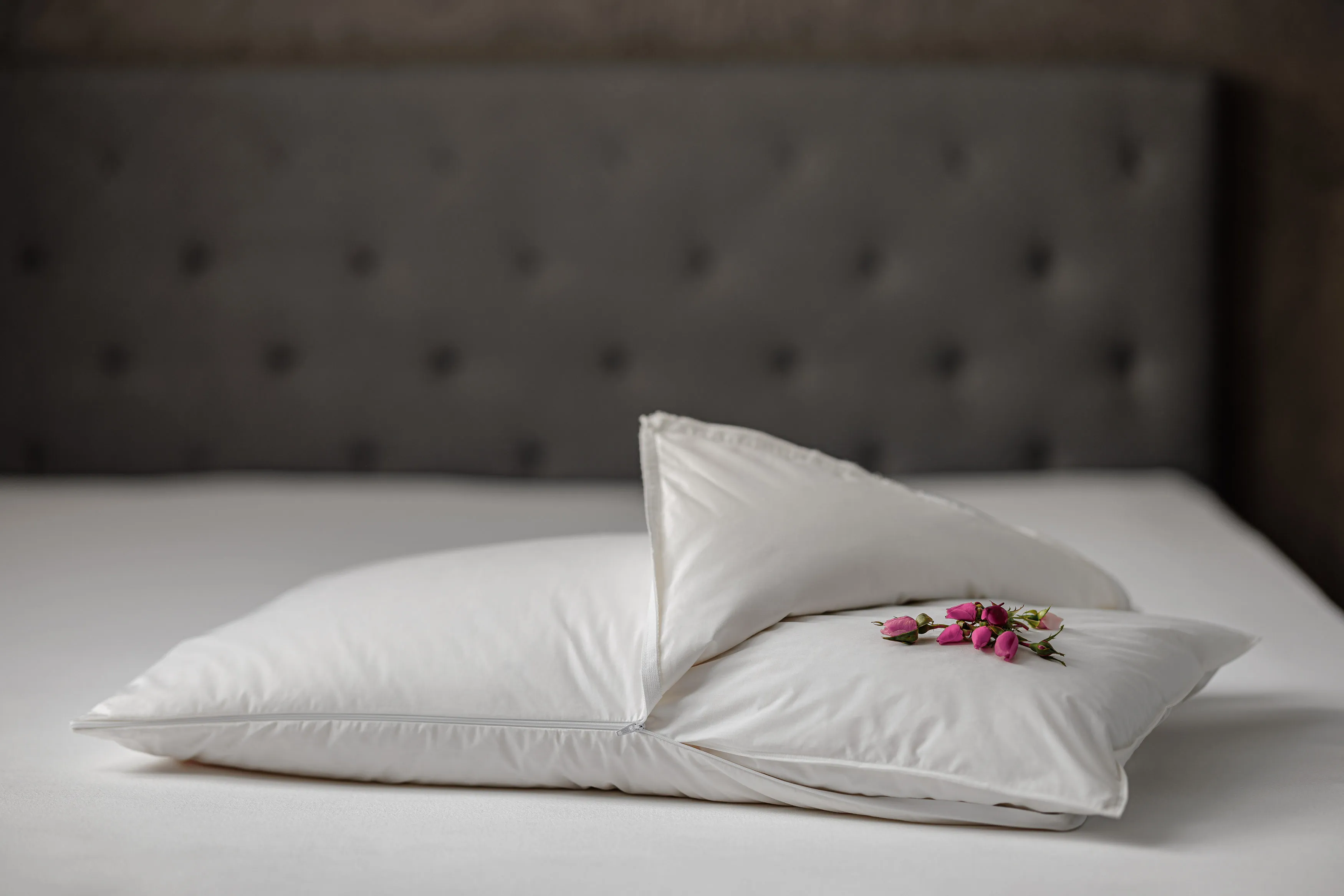 Cuscino con nucleo Perla Rosa