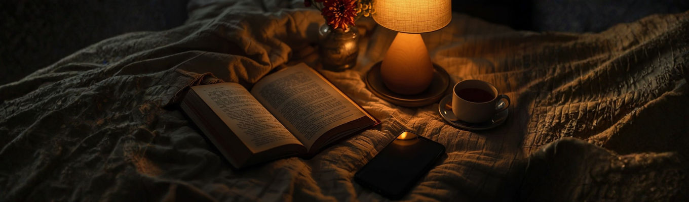 Routine serale rilassante prima di andare a dormire