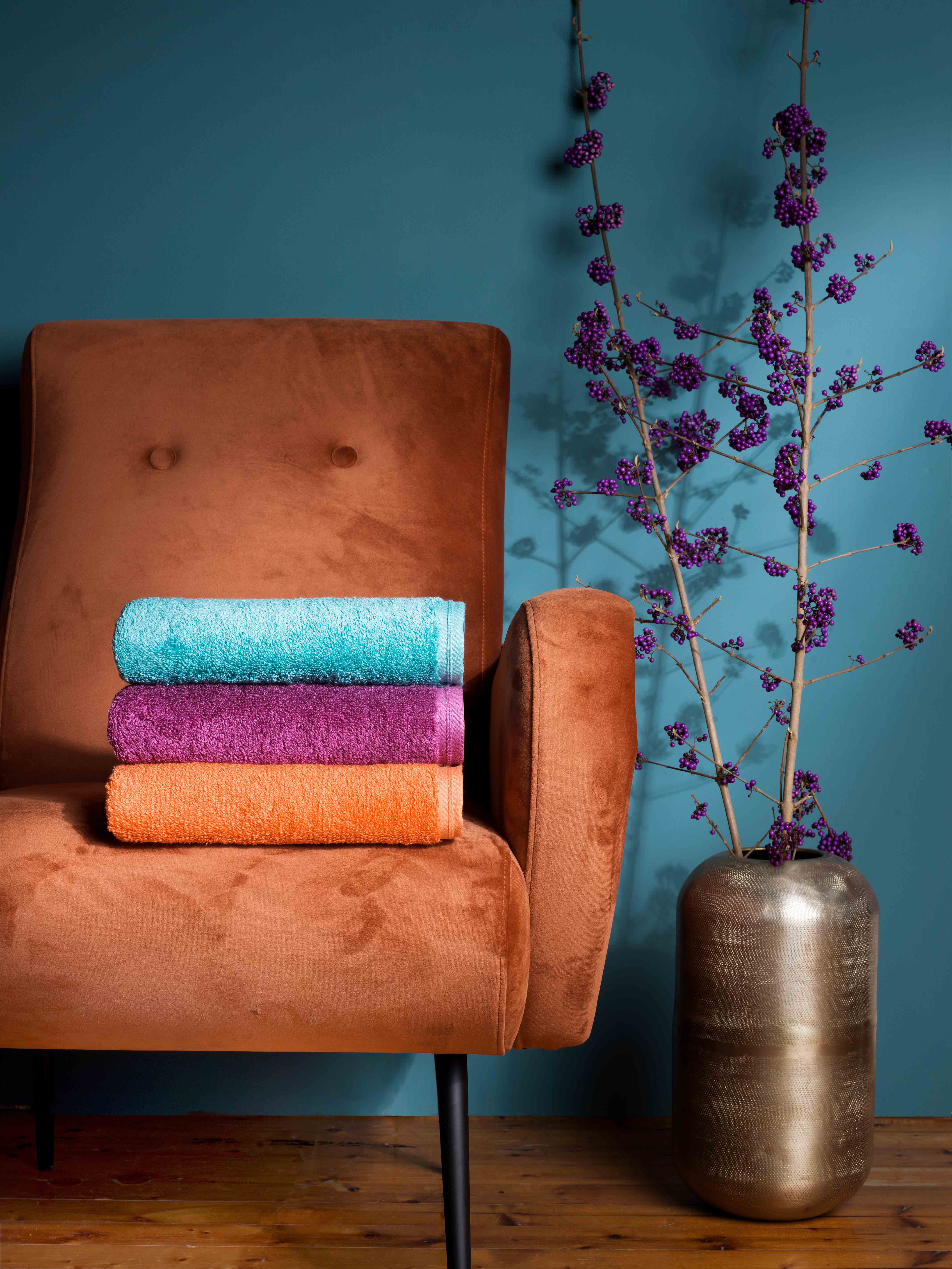 asciugamani vegan life foto lifestyle su poltrone di design