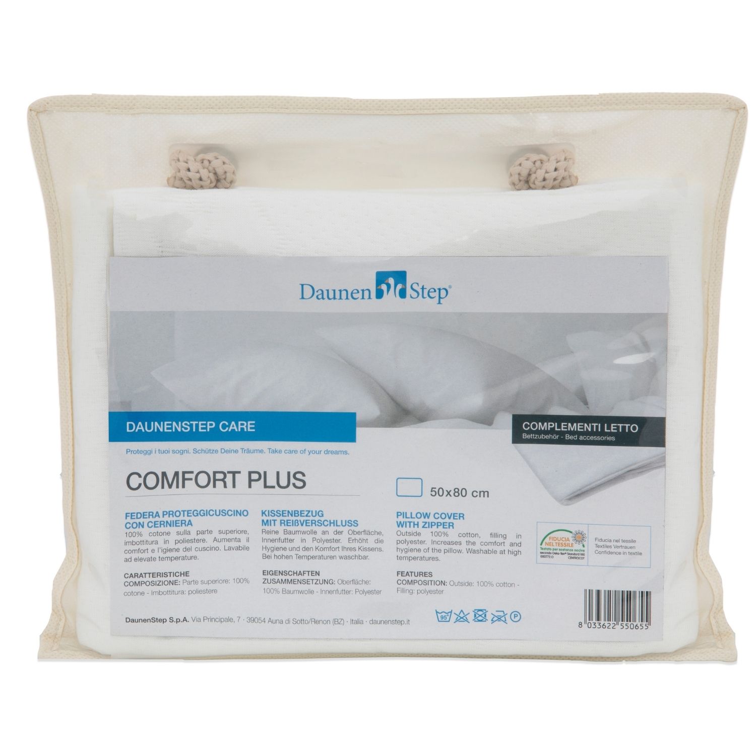 Taie protège-oreiller – Comfort Plus