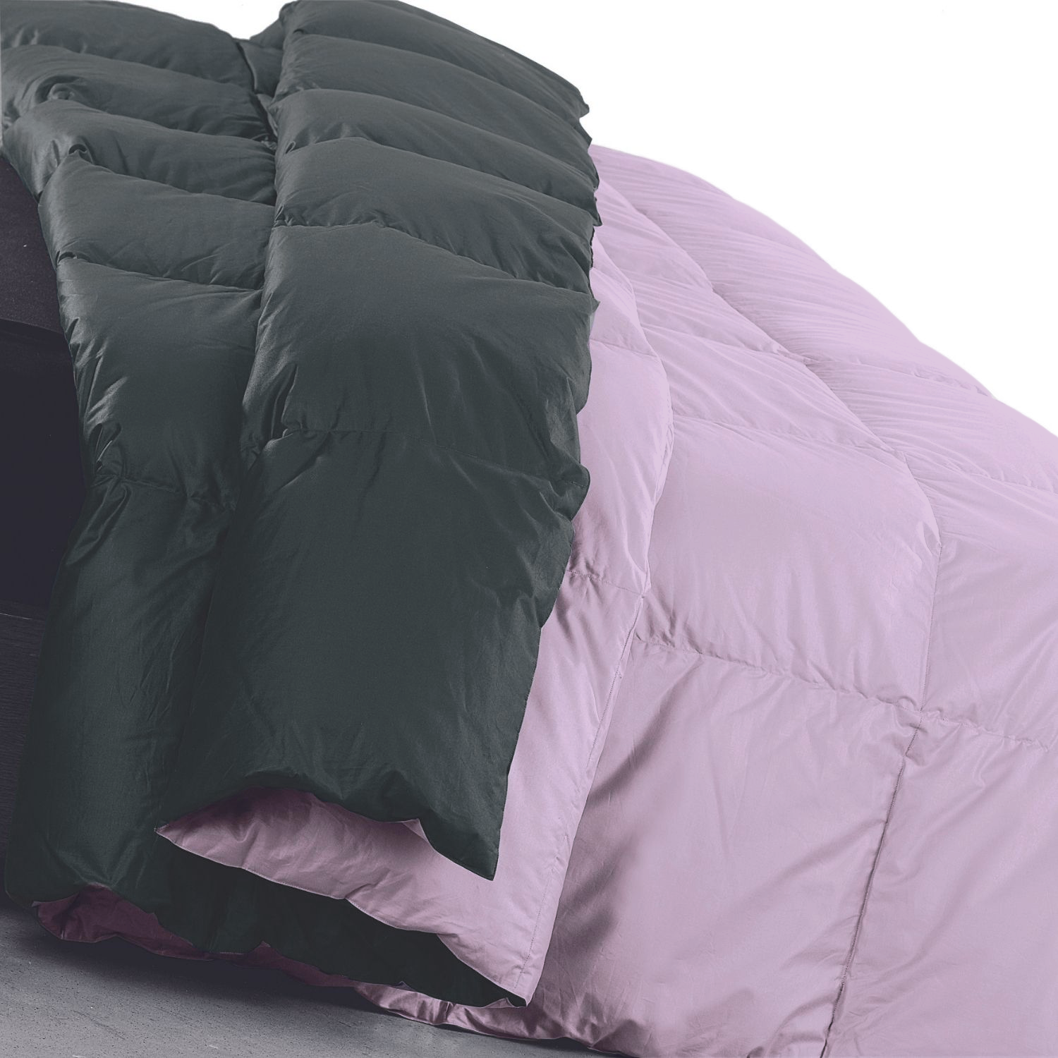 Zweifarbige Tagesdecke mit Faserfüllung (Sakura)