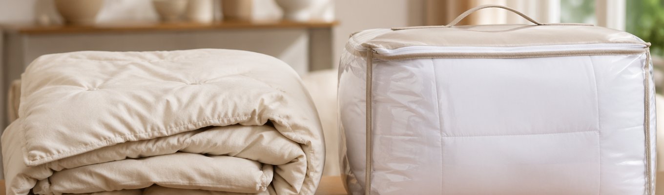 Confronto tra costo del ricondizionamento del piumino e acquisto di un piumino nuovo