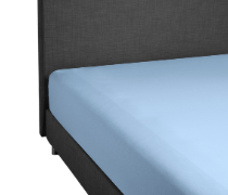 Mit Steppdecke. Cotton Artean Steppdecke für Bett 90 x 190/200 Spannbettlaken mit Reißverschluss 1 Kissenbezug 