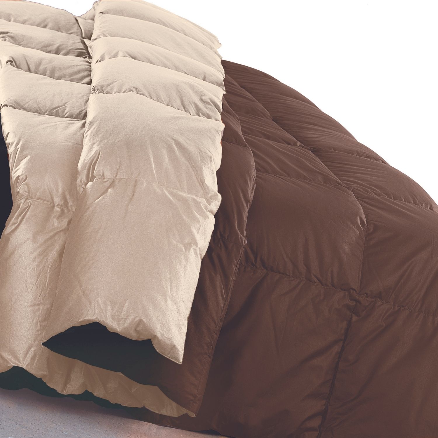 Down quilt Duna - Cappuccino